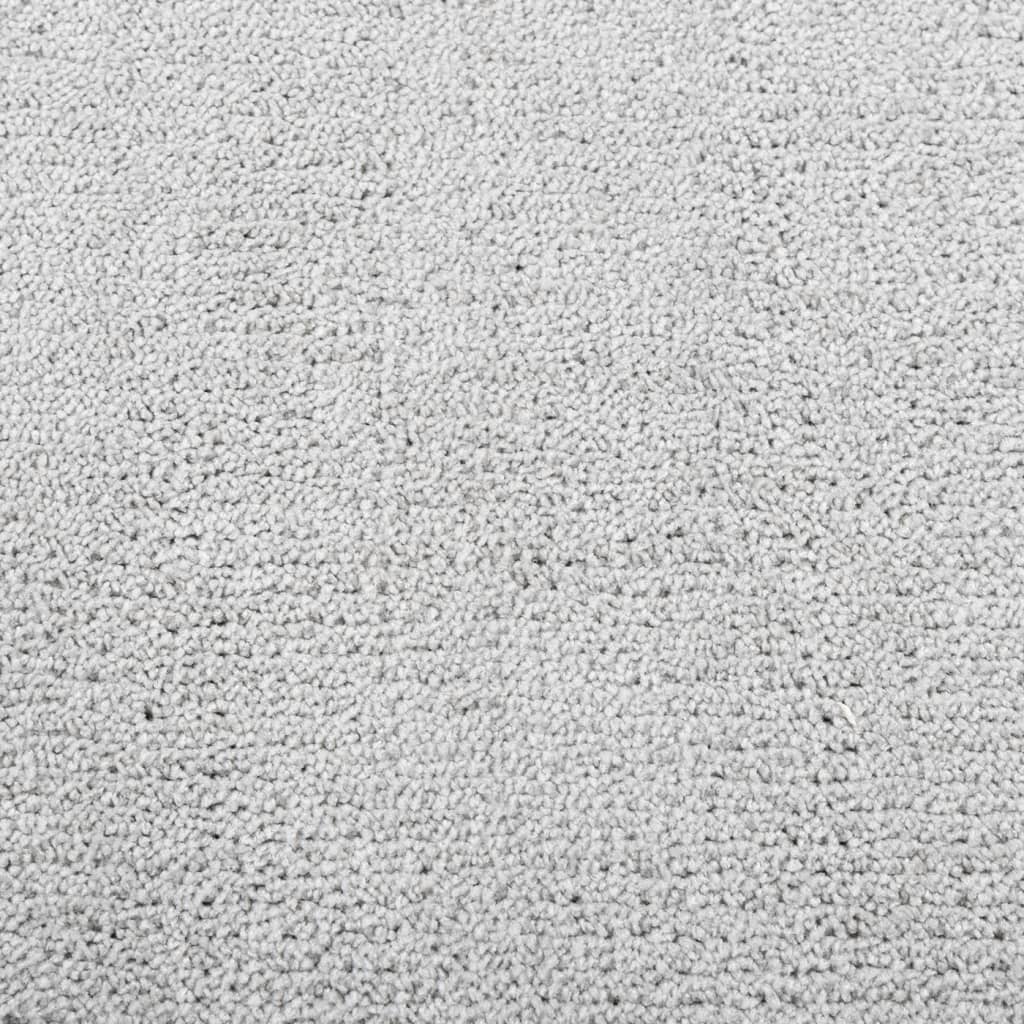 Vloerkleed OVIEDO laagpolig 80x250 cm grijs is nu te koop bij PeponiXL, paradijselijk wonen!