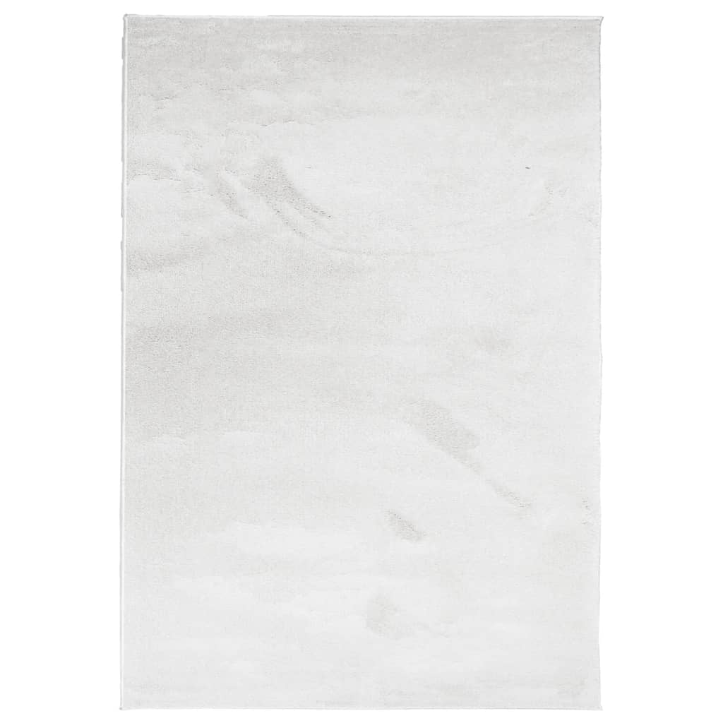 Vloerkleed OVIEDO laagpolig 160x230 cm grijs is nu te koop bij PeponiXL, paradijselijk wonen!