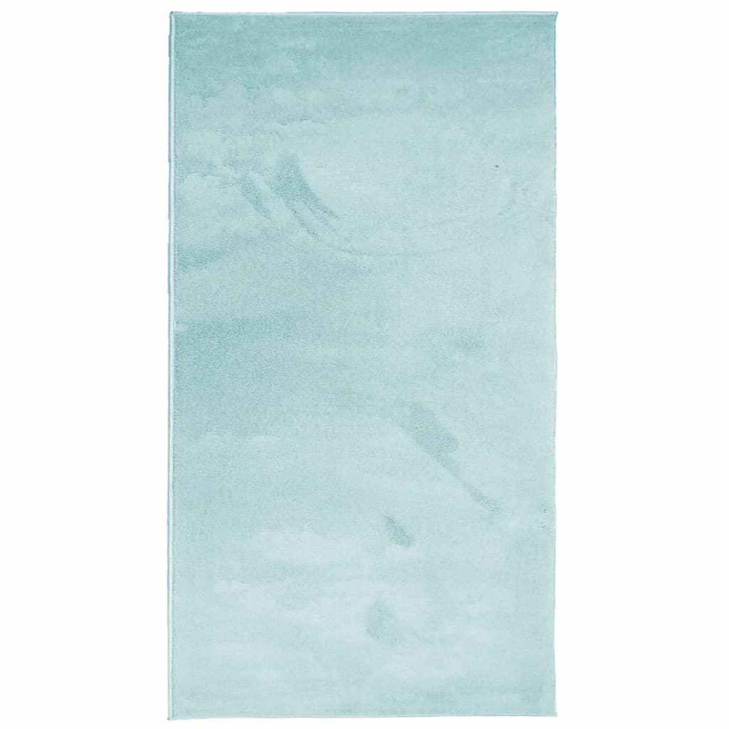 Vloerkleed OVIEDO laagpolig 60x110 cm groen is nu te koop bij PeponiXL, paradijselijk wonen!