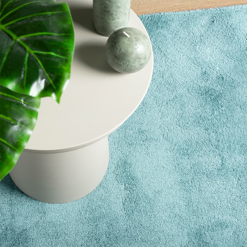Vloerkleed OVIEDO laagpolig 160x230 cm groen is nu te koop bij PeponiXL, paradijselijk wonen!