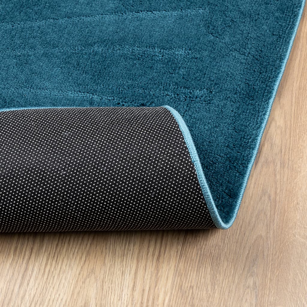 Vloerkleed OVIEDO laagpolig 160x230 cm turquoise is nu te koop bij PeponiXL, paradijselijk wonen!
