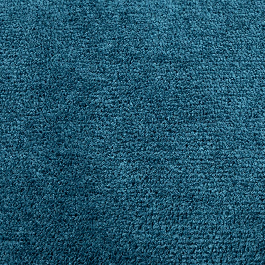 Vloerkleed OVIEDO laagpolig 160x230 cm turquoise is nu te koop bij PeponiXL, paradijselijk wonen!