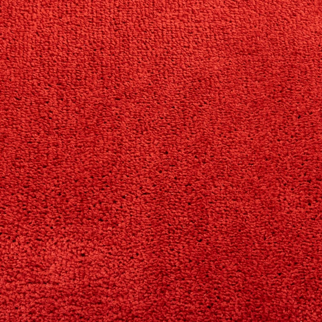 Vloerkleed OVIEDO laagpolig 160x230 cm rood is nu te koop bij PeponiXL, paradijselijk wonen!