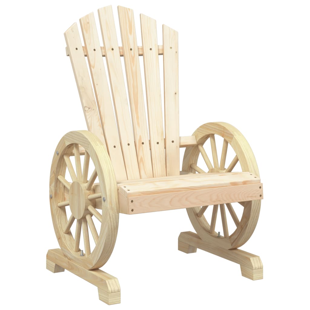 Tuinstoelen 4 st Adirondack massief vurenhout is nu te koop bij PeponiXL, paradijselijk wonen!