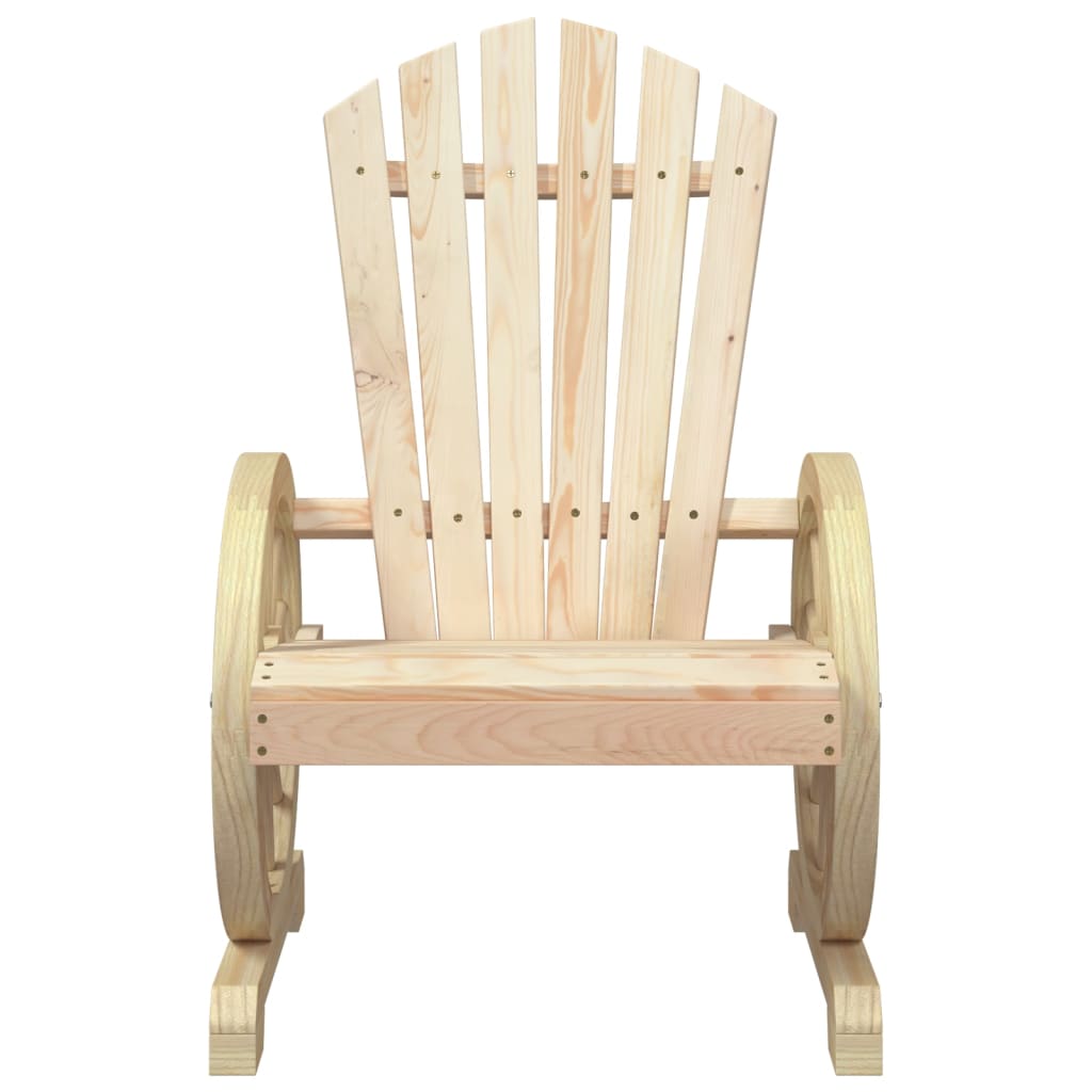 Tuinstoelen 4 st Adirondack massief vurenhout is nu te koop bij PeponiXL, paradijselijk wonen!