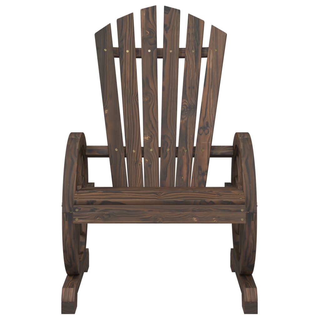 Tuinstoelen 4 st Adirondack massief vurenhout is nu te koop bij PeponiXL, paradijselijk wonen!