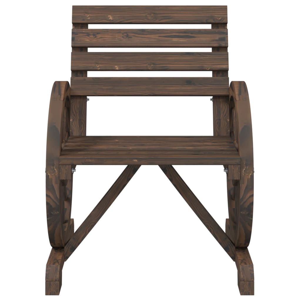 Tuinstoelen 4 st massief vurenhout is nu te koop bij PeponiXL, paradijselijk wonen!