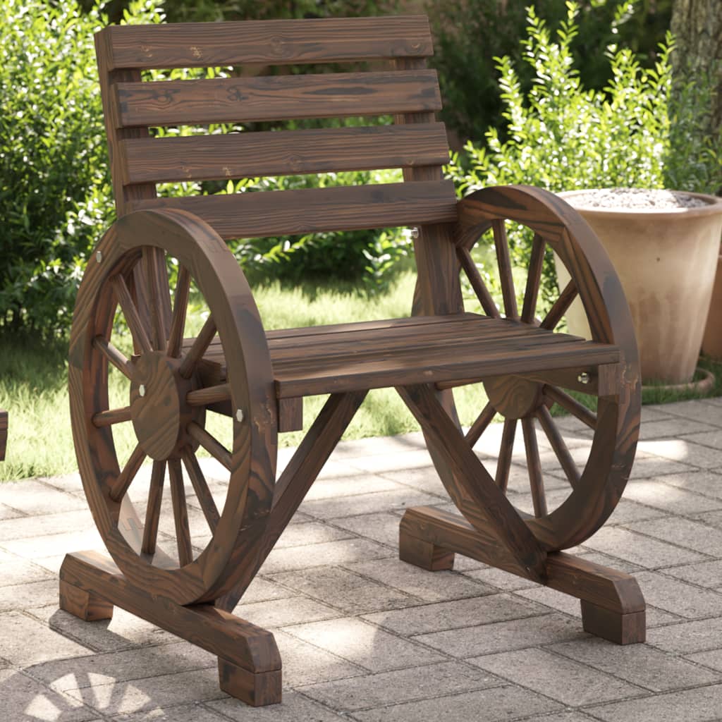 Tuinstoelen 4 st massief vurenhout is nu te koop bij PeponiXL, paradijselijk wonen!