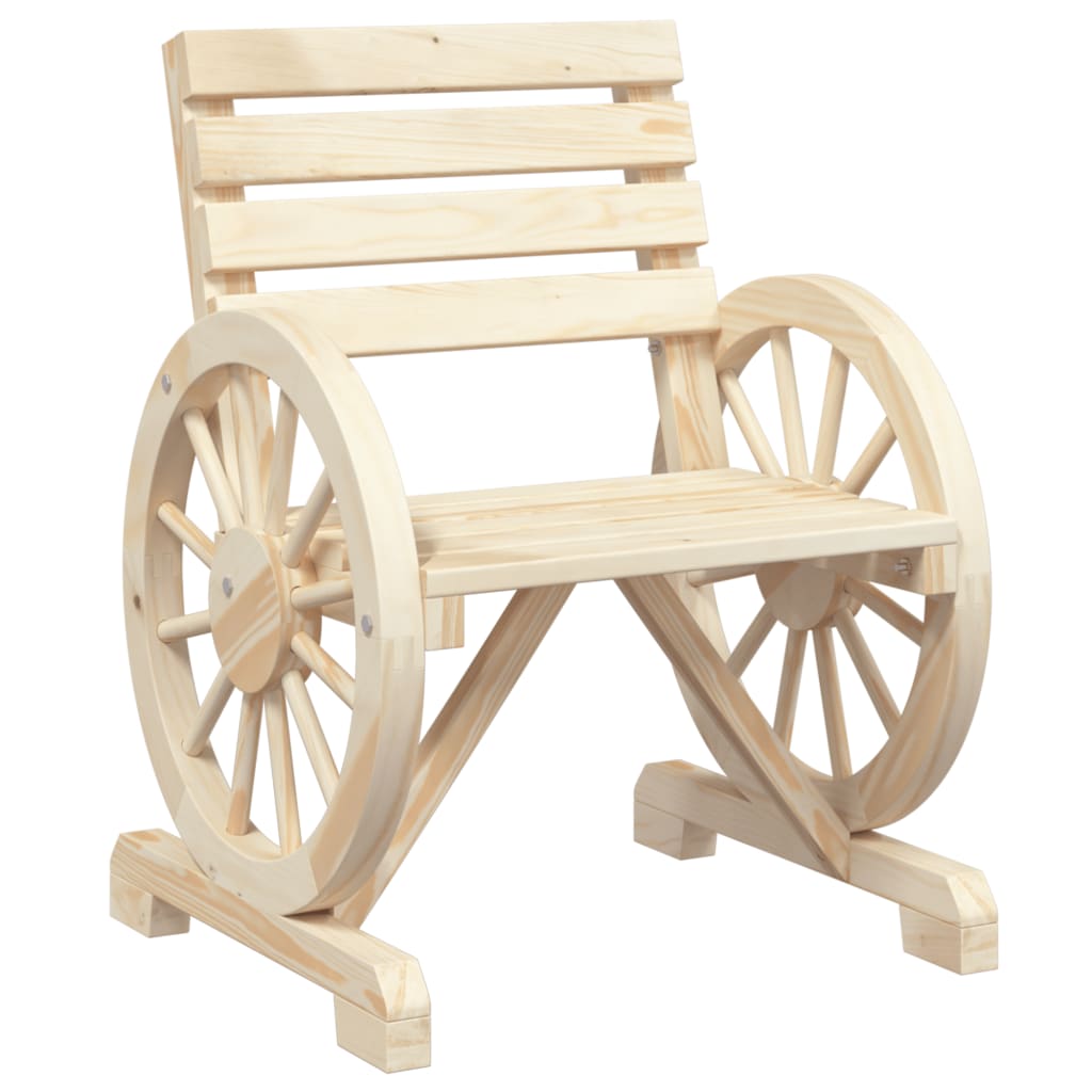 3-delige Loungeset massief vurenhout is nu te koop bij PeponiXL, paradijselijk wonen!