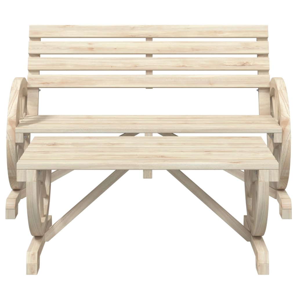 4-delige Loungeset massief vurenhout is nu te koop bij PeponiXL, paradijselijk wonen!
