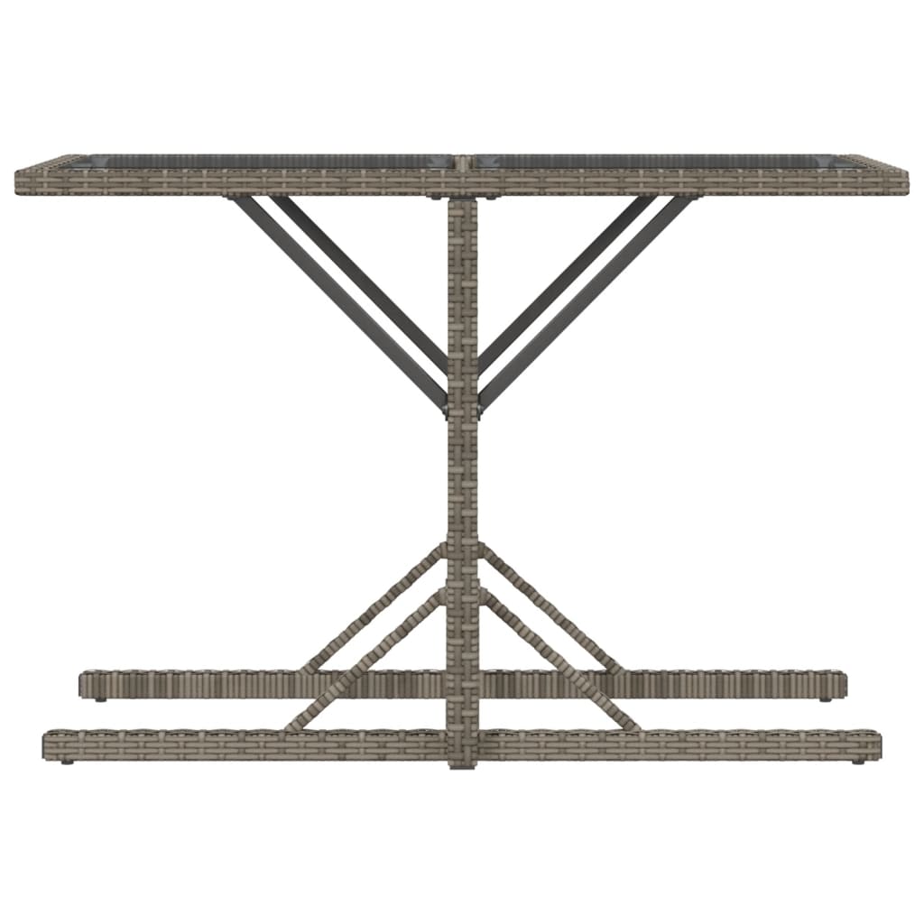 3-delige Bistroset met kussens poly rattan grijs is nu te koop bij PeponiXL, paradijselijk wonen!