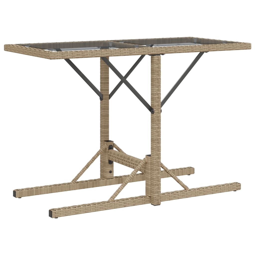 3-delige Bistroset met kussens poly rattan beige is nu te koop bij PeponiXL, paradijselijk wonen!