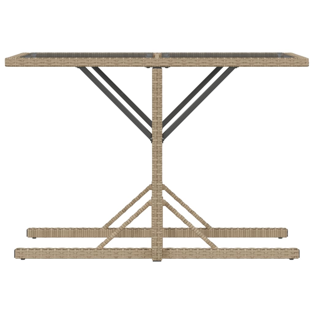 3-delige Bistroset met kussens poly rattan beige is nu te koop bij PeponiXL, paradijselijk wonen!