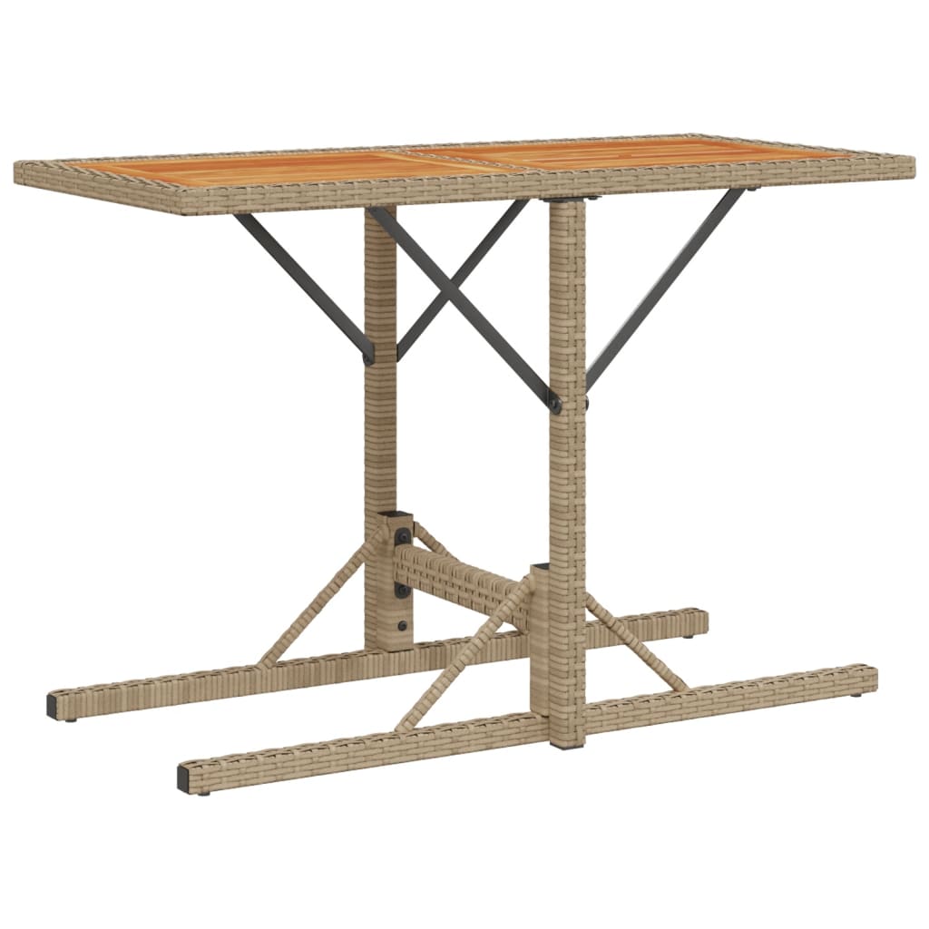 3-delige Bistroset met kussens poly rattan beige is nu te koop bij PeponiXL, paradijselijk wonen!