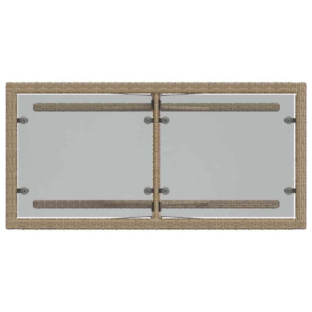 3-delige Bistroset met kussens poly rattan gemengd beige is nu te koop bij PeponiXL, paradijselijk wonen!