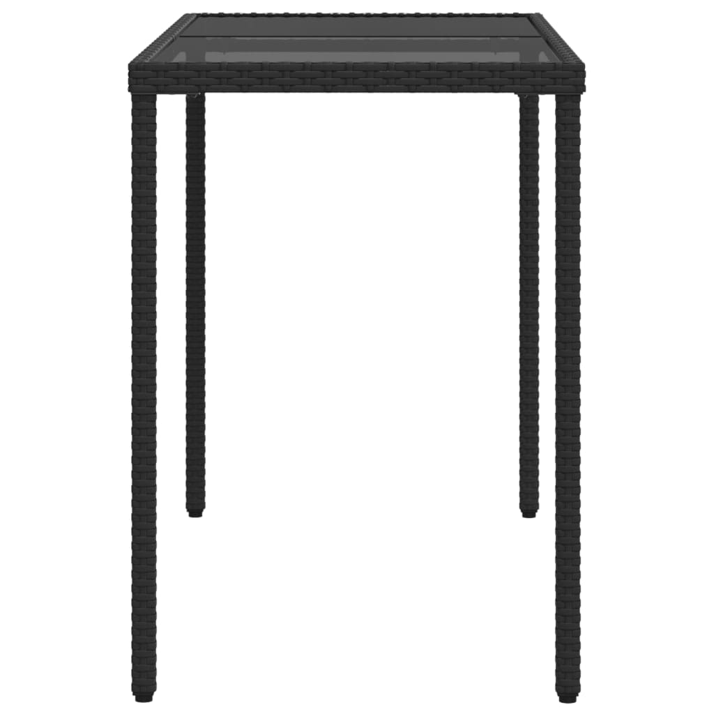5-delige Tuinset met kussens poly rattan zwart is nu te koop bij PeponiXL, paradijselijk wonen!
