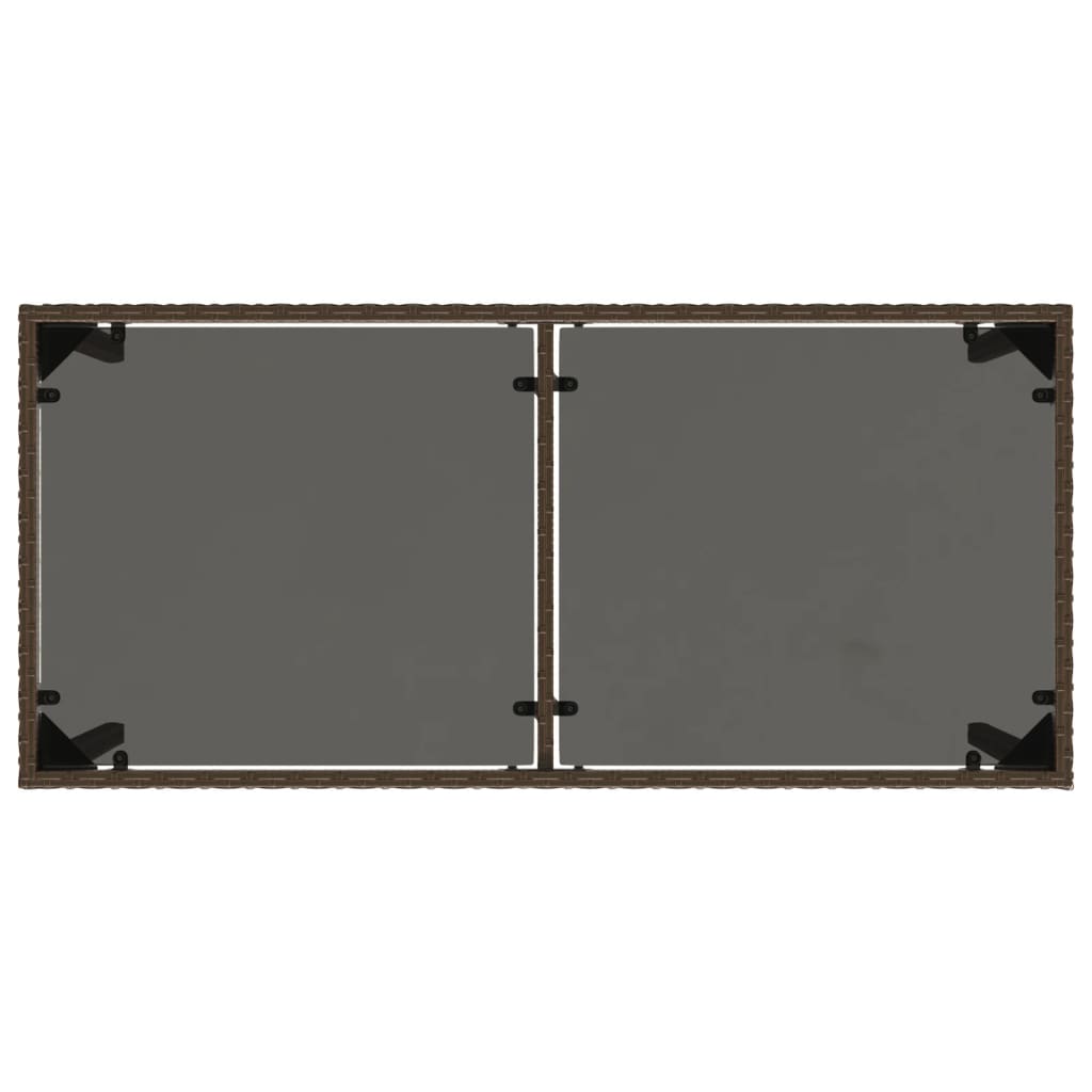 5-delige Tuinset met kussens poly rattan bruin is nu te koop bij PeponiXL, paradijselijk wonen!