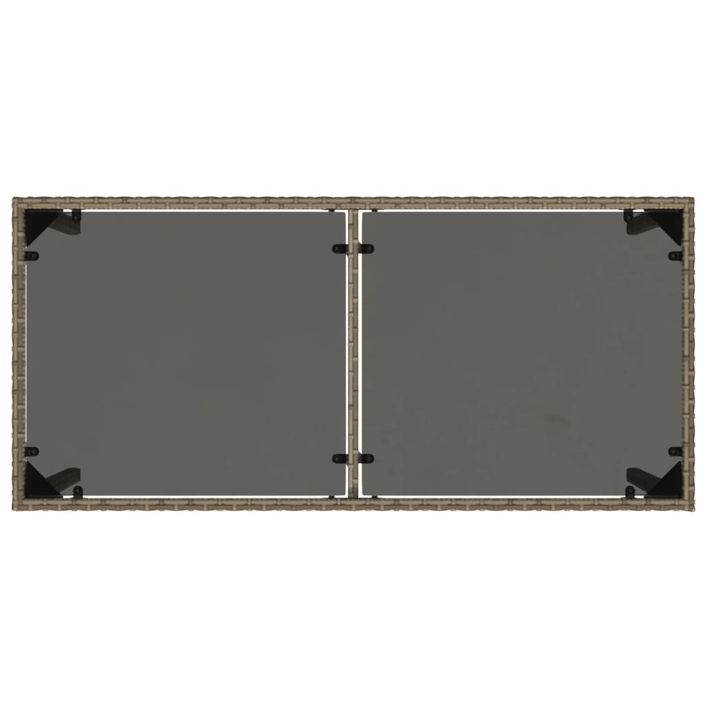 5-delige Tuinset met kussens poly rattan grijs is nu te koop bij PeponiXL, paradijselijk wonen!