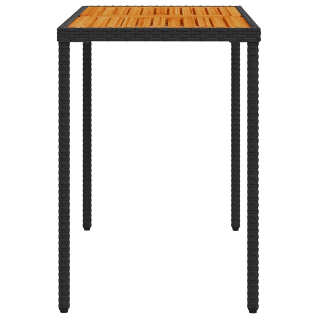 5-delige Tuinset met kussens poly rattan zwart is nu te koop bij PeponiXL, paradijselijk wonen!