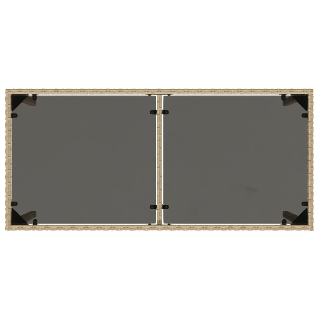 5-delige Tuinset met kussens poly rattan gemengd beige is nu te koop bij PeponiXL, paradijselijk wonen!