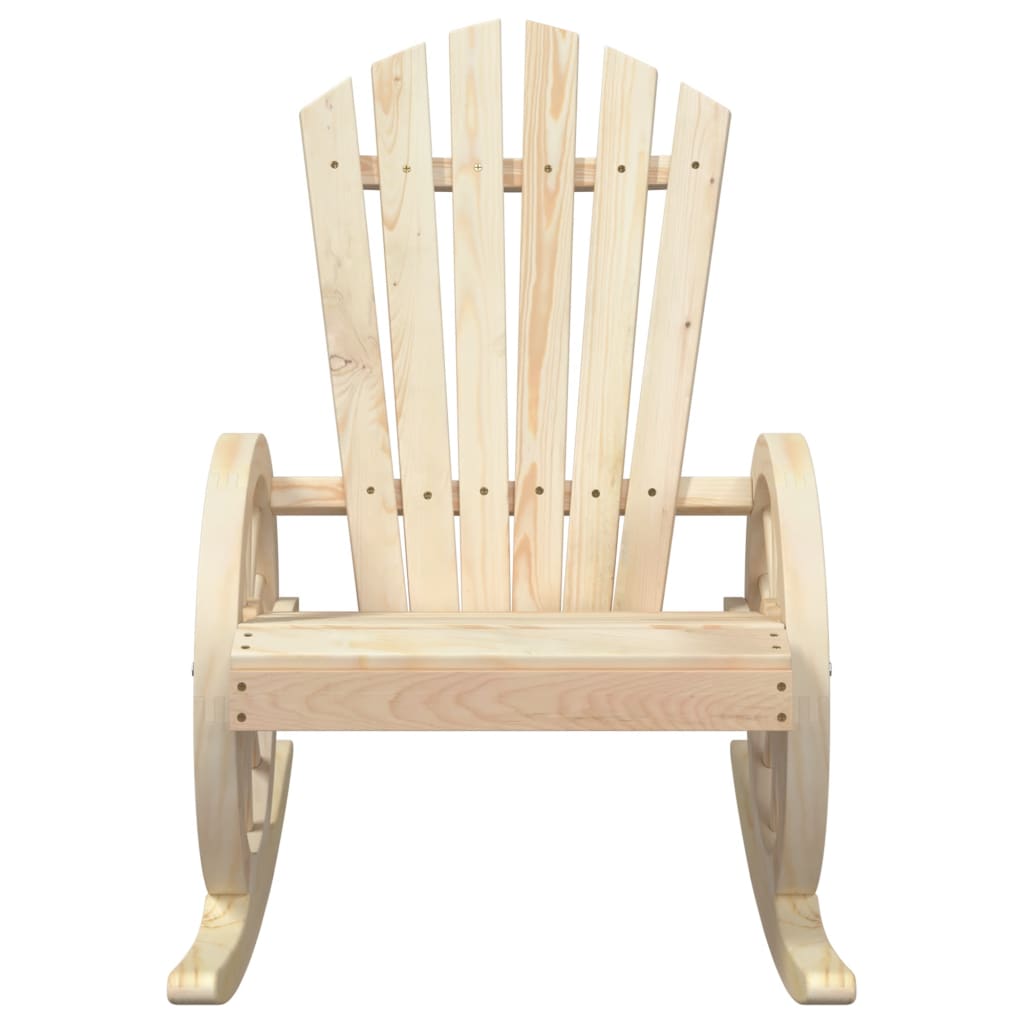 Schommelstoel Adirondack massief vurenhout is nu te koop bij PeponiXL, paradijselijk wonen!