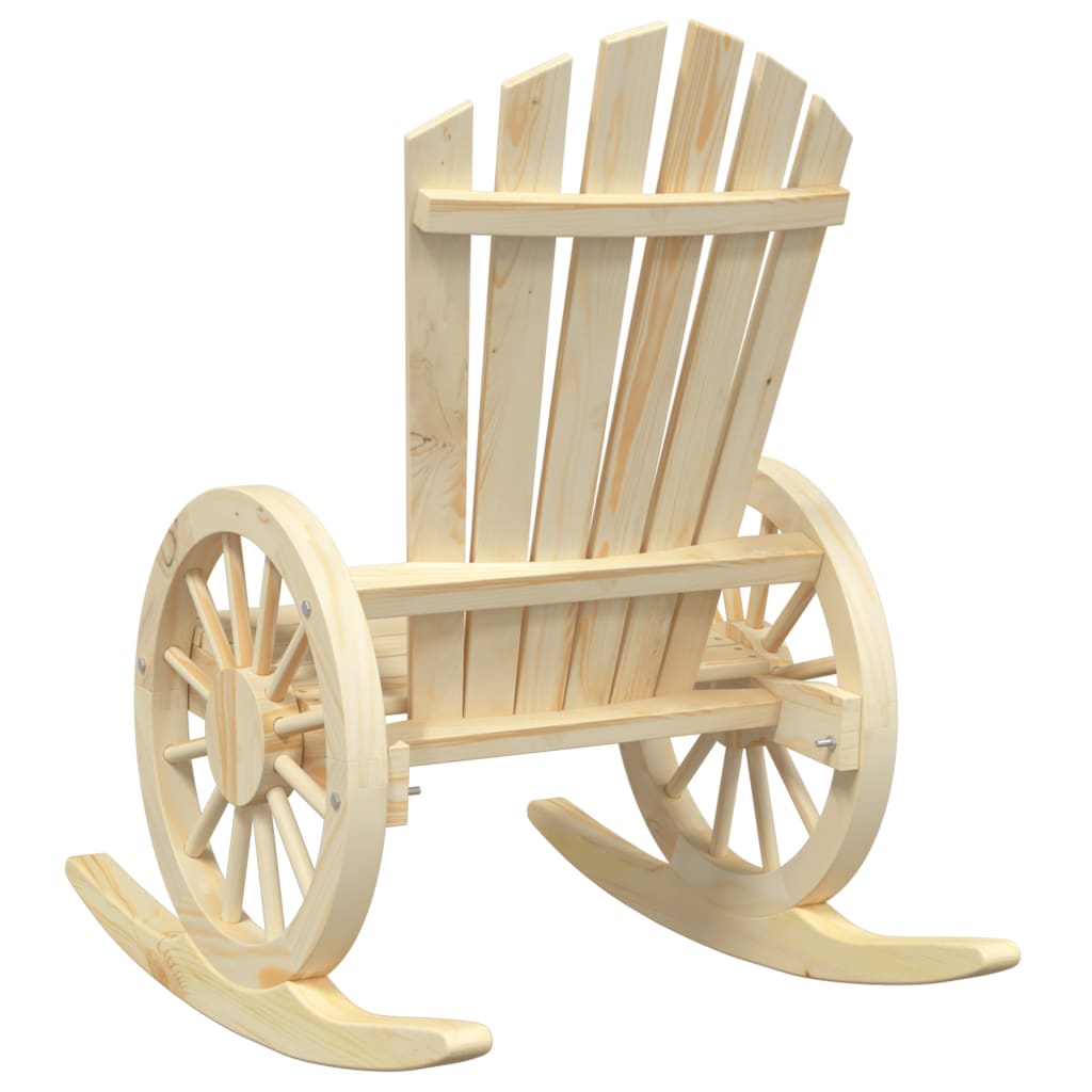 Schommelstoel Adirondack massief vurenhout is nu te koop bij PeponiXL, paradijselijk wonen!
