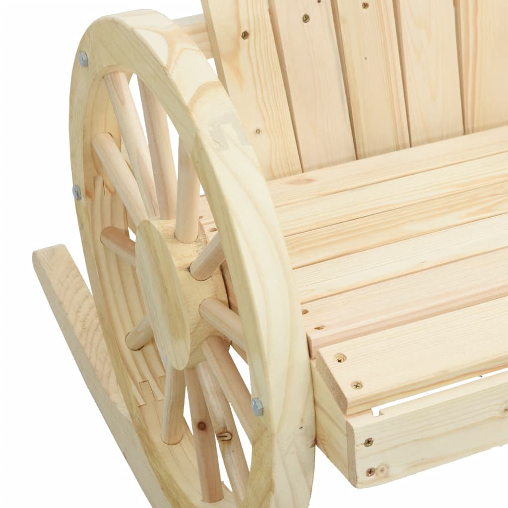 Schommelstoel Adirondack massief vurenhout is nu te koop bij PeponiXL, paradijselijk wonen!