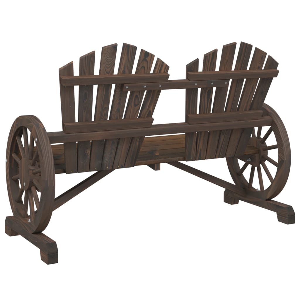Tuinstoel 2-zits Adirondack massief vurenhout is nu te koop bij PeponiXL, paradijselijk wonen!