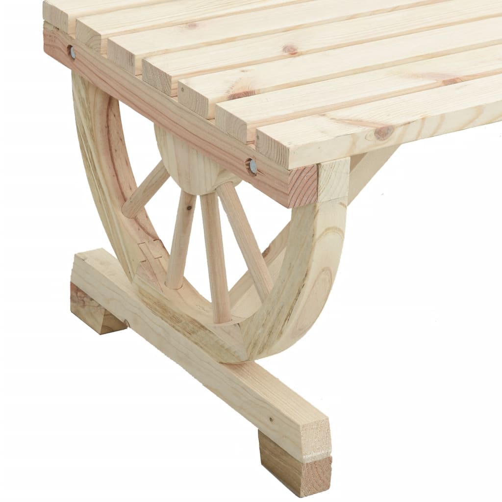 2-delige Loungeset massief vurenhout is nu te koop bij PeponiXL, paradijselijk wonen!