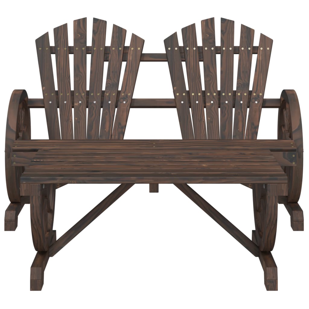 2-delige Loungeset massief vurenhout is nu te koop bij PeponiXL, paradijselijk wonen!