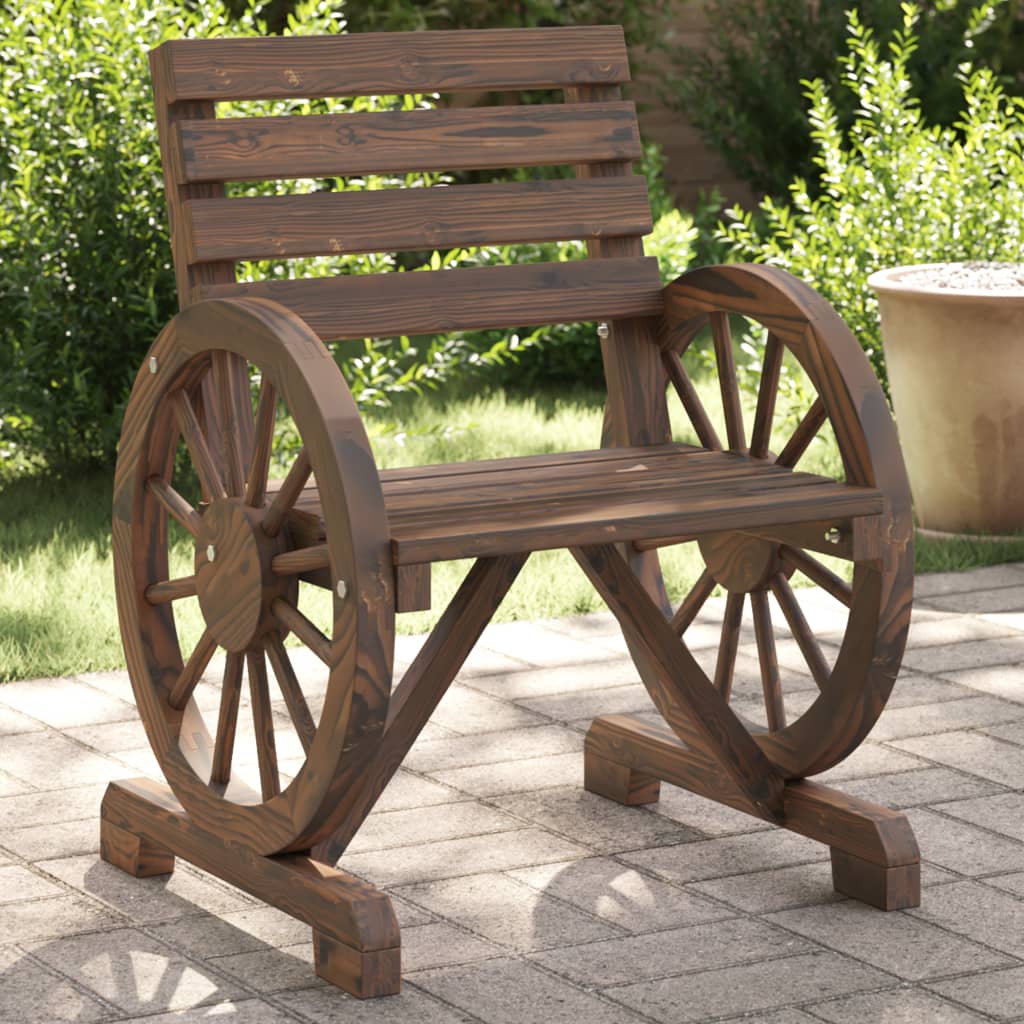 Tuinstoelen 2 st 58x58x78,5 cm massief vurenhout is nu te koop bij PeponiXL, paradijselijk wonen!