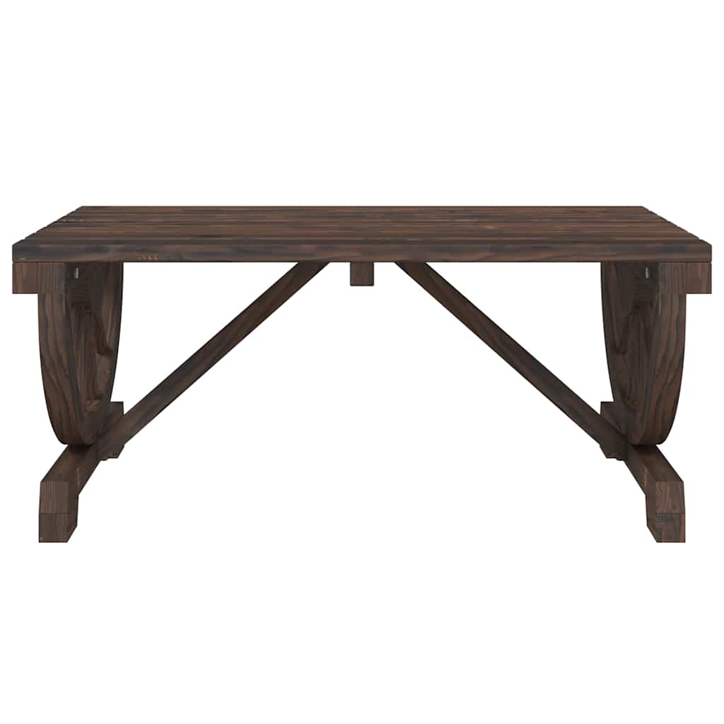 Tuintafel 90x50x40 cm massief vurenhout is nu te koop bij PeponiXL, paradijselijk wonen!