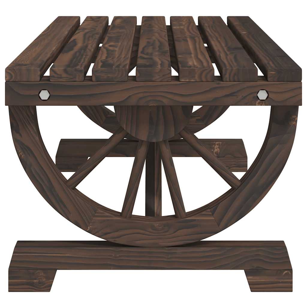 Tuintafel 90x50x40 cm massief vurenhout is nu te koop bij PeponiXL, paradijselijk wonen!