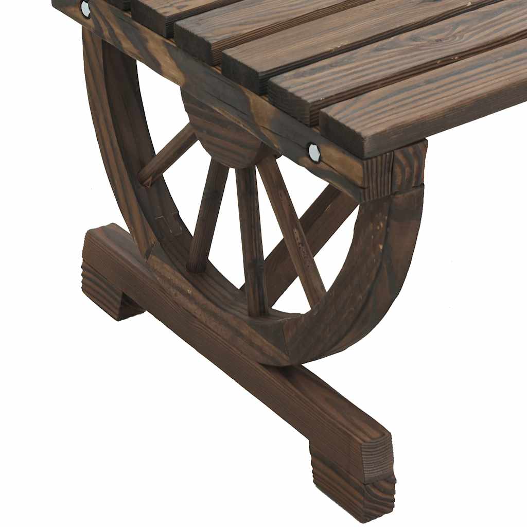 Tuintafel 90x50x40 cm massief vurenhout is nu te koop bij PeponiXL, paradijselijk wonen!