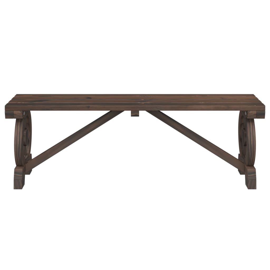 Tuinbank 115 cm massief vurenhout is nu te koop bij PeponiXL, paradijselijk wonen!