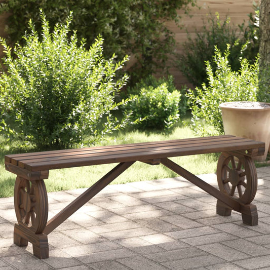 Tuinbank 115 cm massief vurenhout is nu te koop bij PeponiXL, paradijselijk wonen!