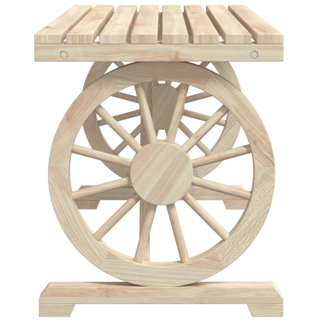 Tuintafel 115x55x65 cm massief vurenhout is nu te koop bij PeponiXL, paradijselijk wonen!