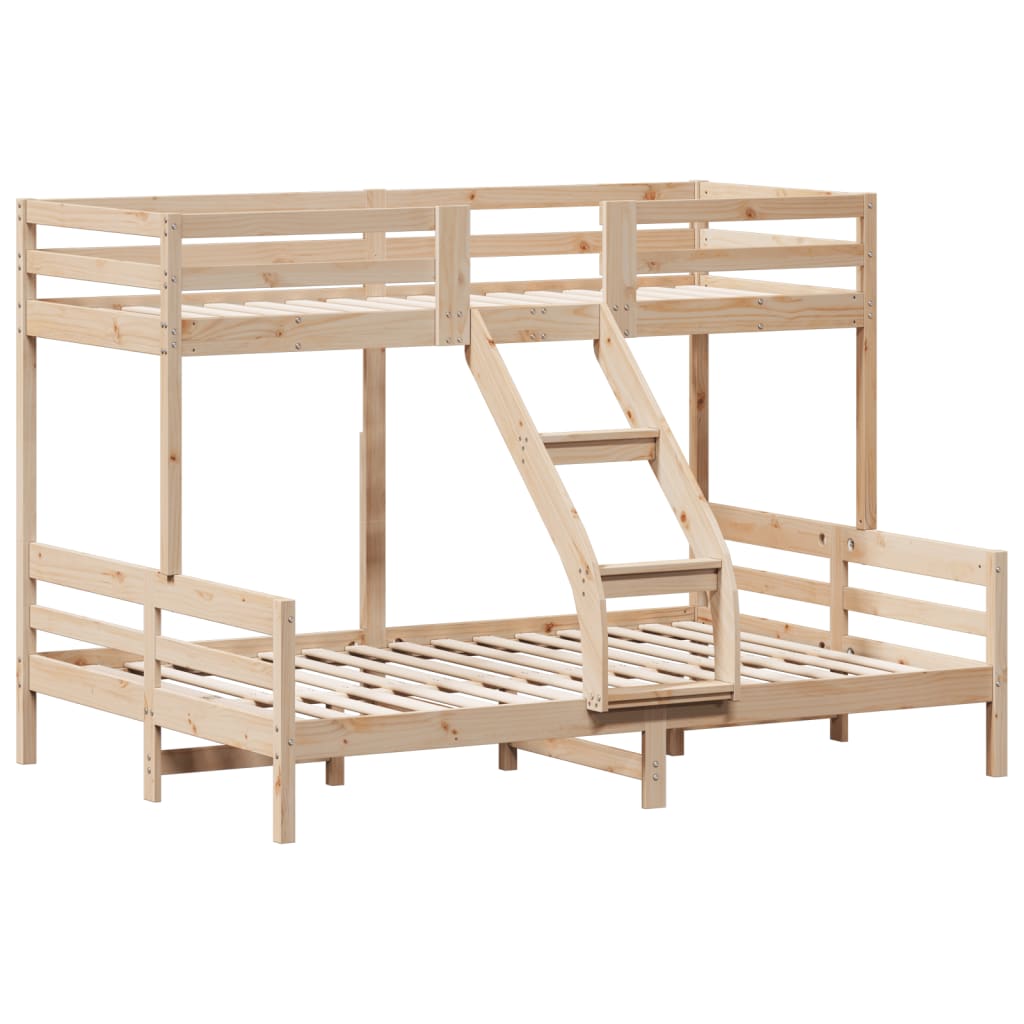 Stapelbed massief grenenhout 80x200/140x200 cm is nu te koop bij PeponiXL, paradijselijk wonen!
