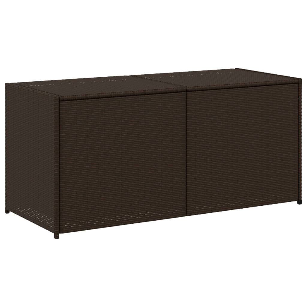 Tuinbox 283 L poly rattan bruin is nu te koop bij PeponiXL, paradijselijk wonen!