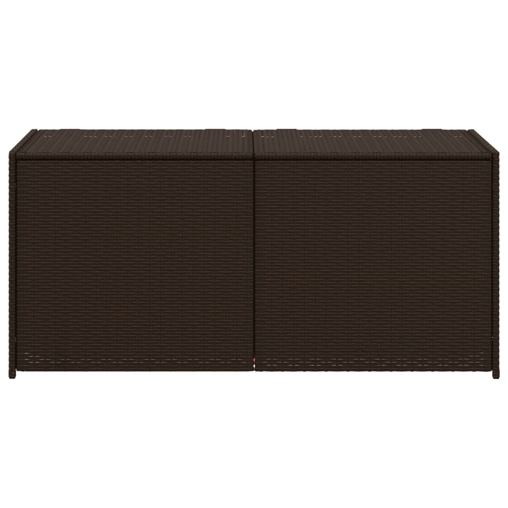 Tuinbox 283 L poly rattan bruin is nu te koop bij PeponiXL, paradijselijk wonen!