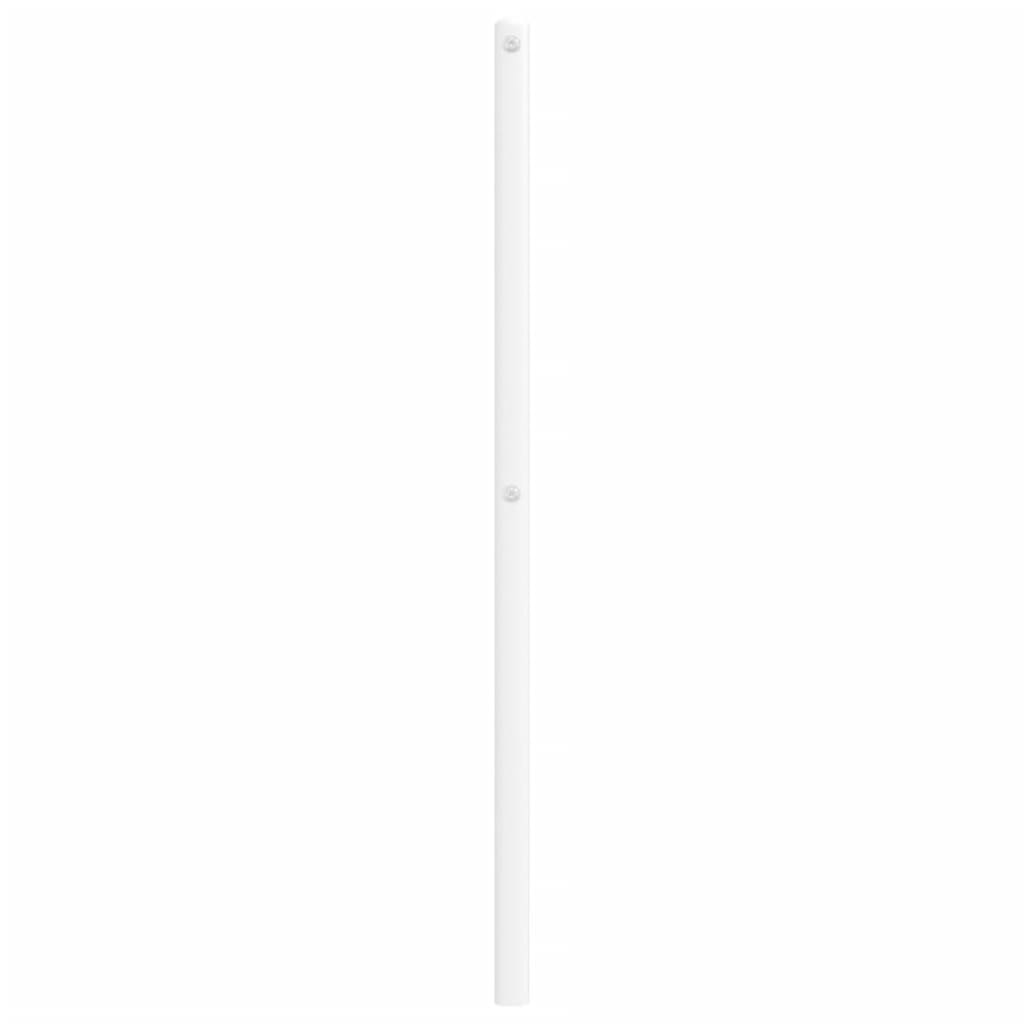 Vervangend hoofdbord 160 cm metaal wit is nu te koop bij PeponiXL, paradijselijk wonen!