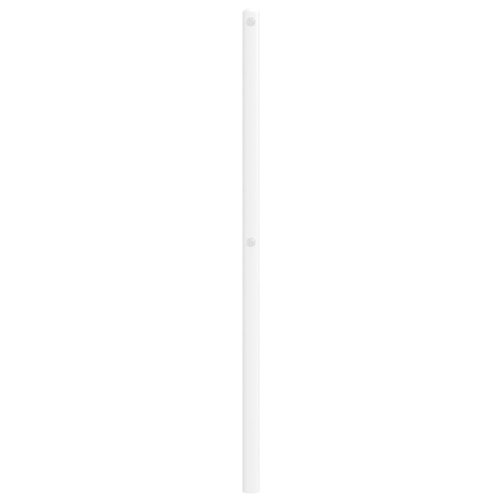 Vervangend hoofdbord 193 cm metaal wit is nu te koop bij PeponiXL, paradijselijk wonen!