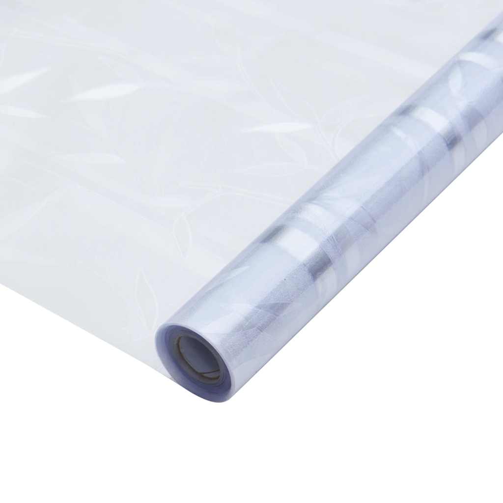 Raamfolies 2 st mat bamboepatroon PVC is nu te koop bij PeponiXL, paradijselijk wonen!
