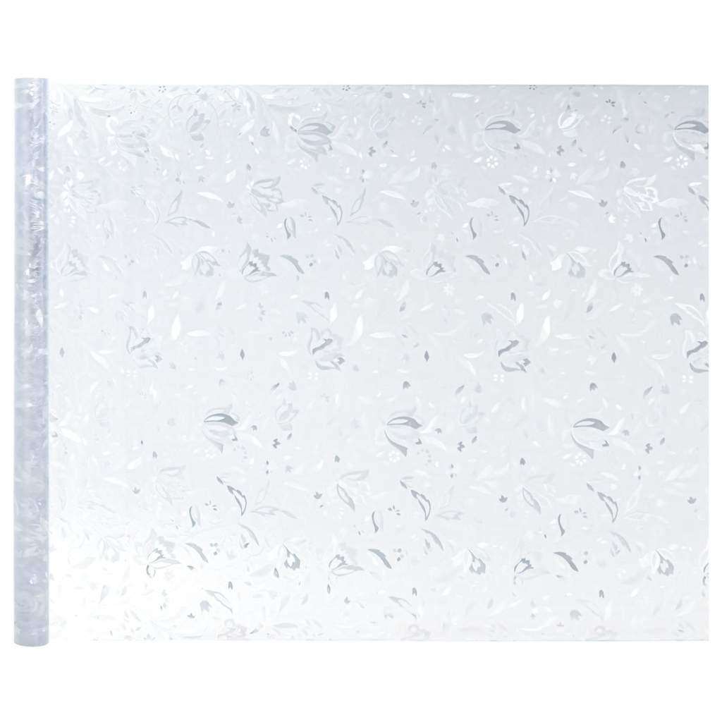 Raamfolies 4 st mat bloemenpatroon PVC is nu te koop bij PeponiXL, paradijselijk wonen!