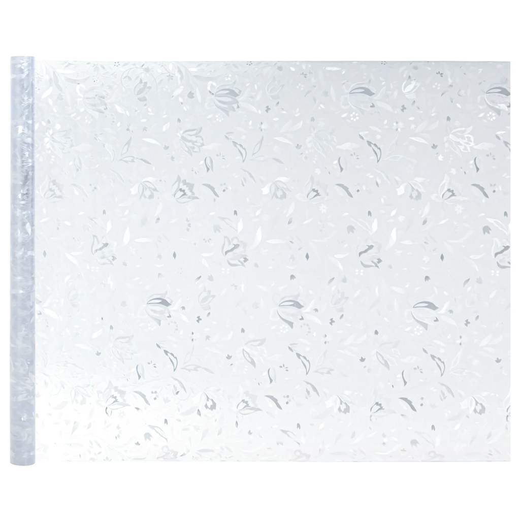 Raamfolies 4 st mat bloemenpatroon PVC is nu te koop bij PeponiXL, paradijselijk wonen!