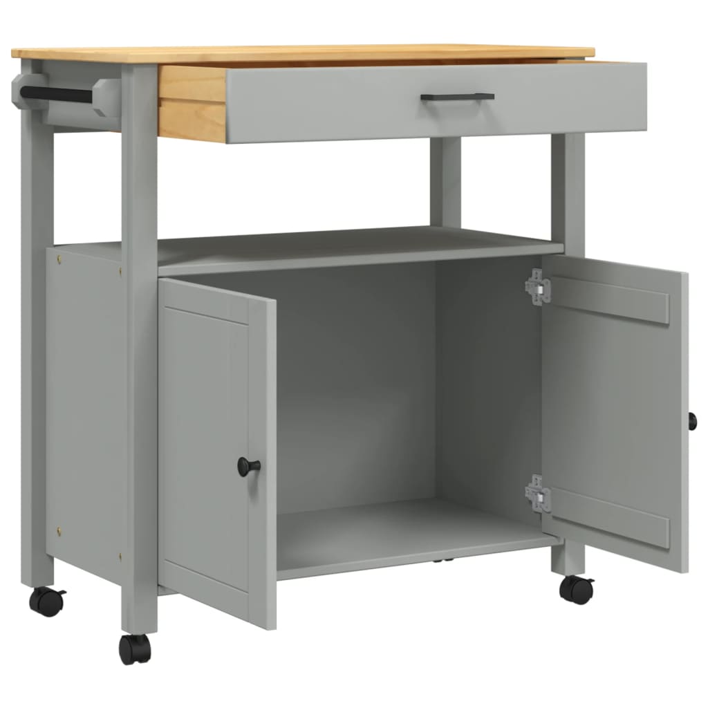 Keukentrolley MONZA 84x40x88,5 cm massief grenenhout is nu te koop bij PeponiXL, paradijselijk wonen!