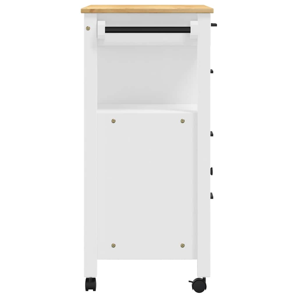 Keukentrolley MONZA 84x40x88,5 cm massief grenenhout is nu te koop bij PeponiXL, paradijselijk wonen!
