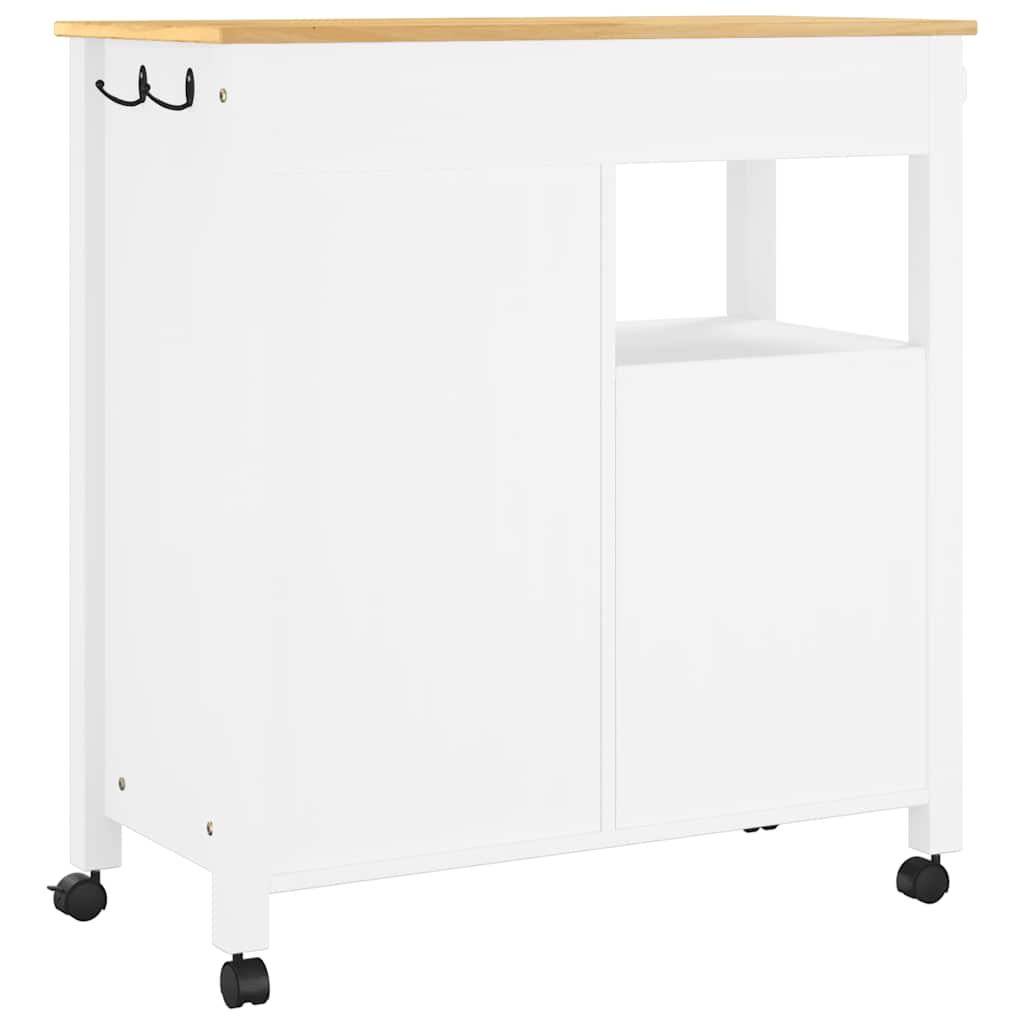 Keukentrolley MONZA 84x40x88,5 cm massief grenenhout is nu te koop bij PeponiXL, paradijselijk wonen!