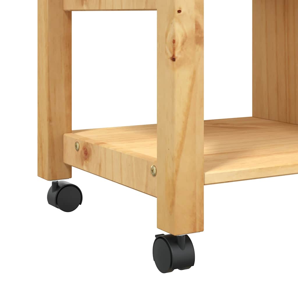 Keukentrolley MONZA 84x40x88,5 cm massief grenenhout is nu te koop bij PeponiXL, paradijselijk wonen!