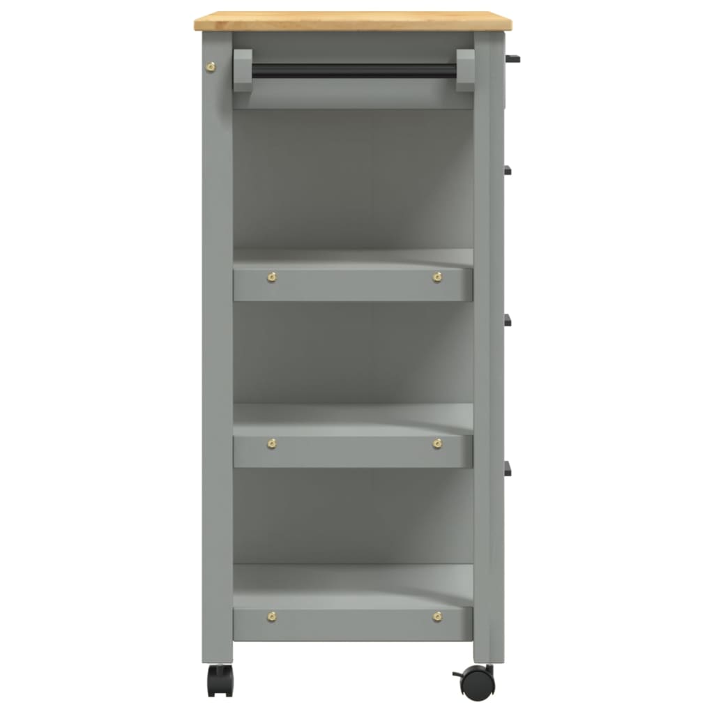 Keukentrolley MONZA 84x40x88,5 cm massief grenenhout is nu te koop bij PeponiXL, paradijselijk wonen!